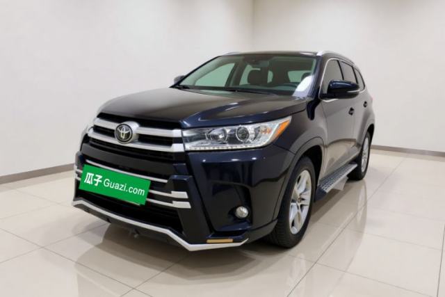 Used Toyota Highlander 2018 2.0T Four-Wheel Drive Luxury Version 7 Seats China VI Standard
