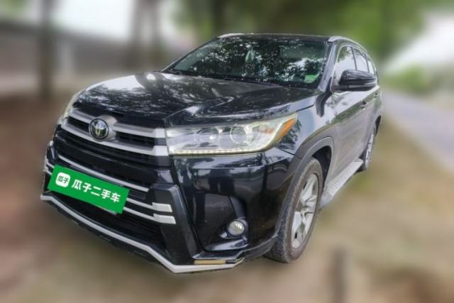Used Toyota Highlander 2018 2.0T Four-Wheel Drive Luxury Version 7 Seats China VI Standard