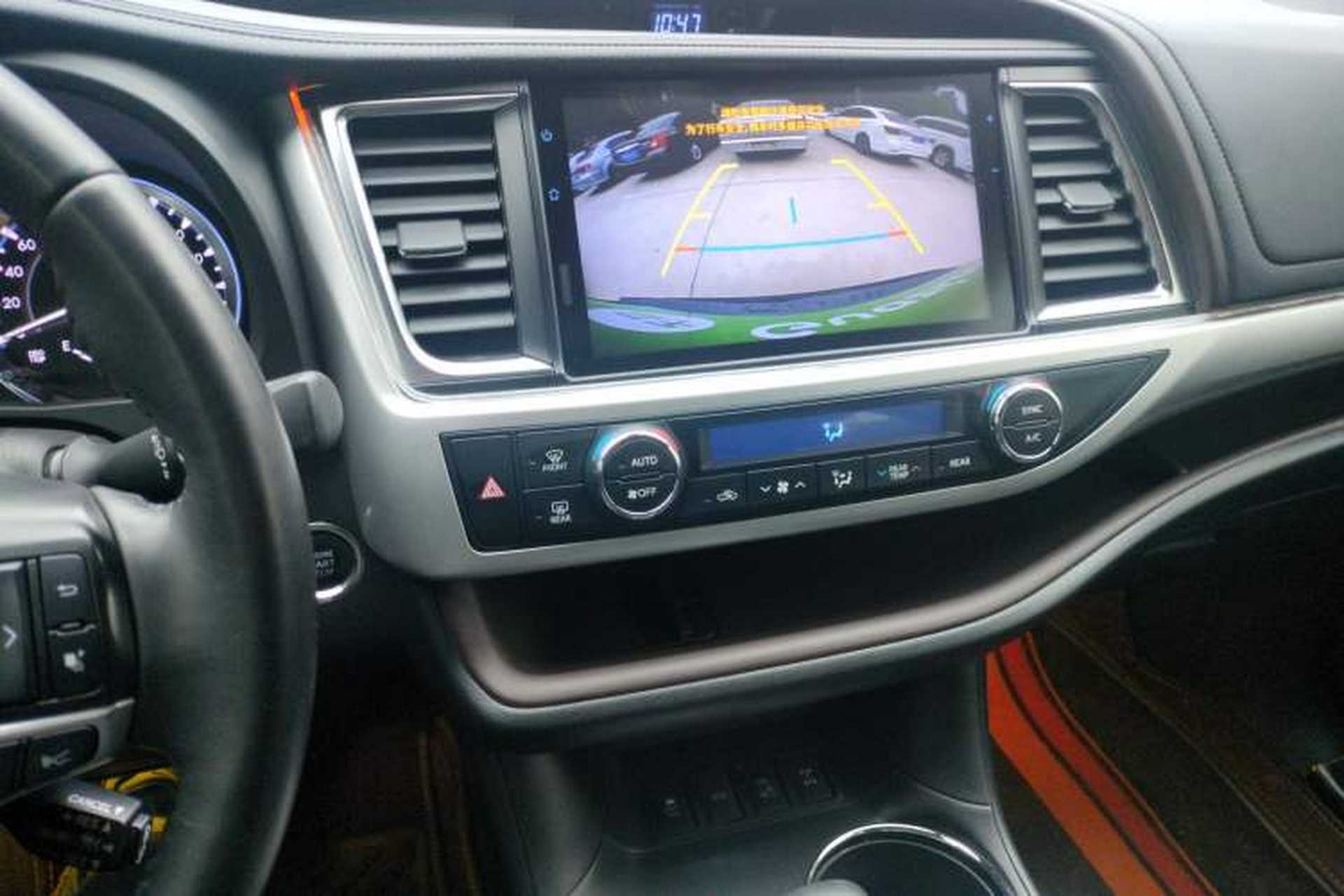Used Toyota Highlander 2018 2.0T Four-Wheel Drive Prestige Version 7 Seats China VI Standard Audio And AC Panel