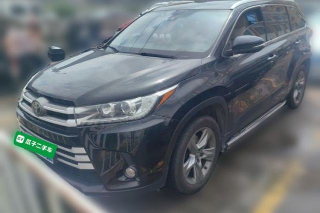 Used Toyota Highlander 2018 2.0T Four-Wheel Drive Luxury Edition 7 Seats China V Emission Standard