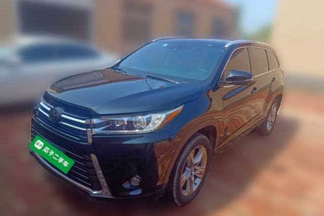 Used Toyota Highlander 2018 2.0T Four-Wheel Drive Prestige Version 7 Seats China VI Standard
