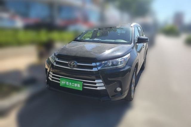 Used Toyota Highlander 2018 2.0T Four-Wheel Drive Luxury Version 7 Seats China VI Standard