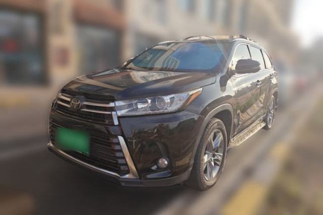 Used Toyota Highlander 2018 2.0T Four-Wheel Drive Prestige Version 7 Seats China V Emission Standard