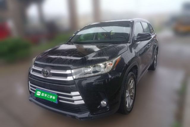 Used Toyota Highlander 2018 2.0T Four-Wheel Drive Luxury Edition 7 Seats China V Emission Standard