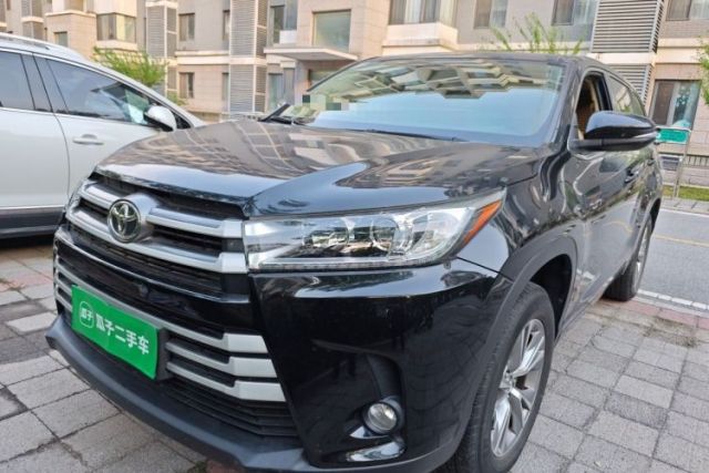 Used Toyota Highlander 2018 2.0T Four-Wheel Drive Elite Edition 7 Seats China VI Standard