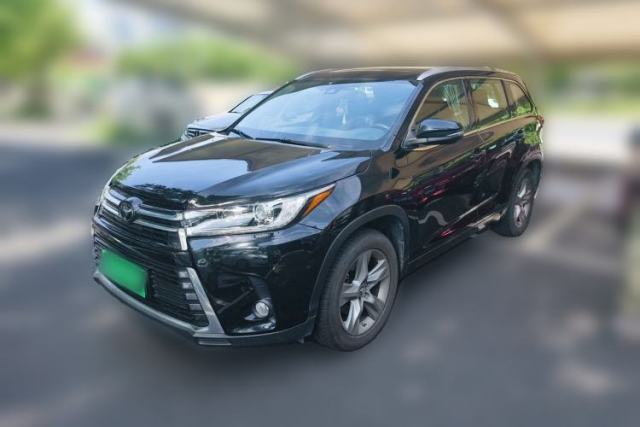 Used Toyota Highlander 2018 2.0T Four-Wheel Drive Prestige Version 7 Seats China V Emission Standard