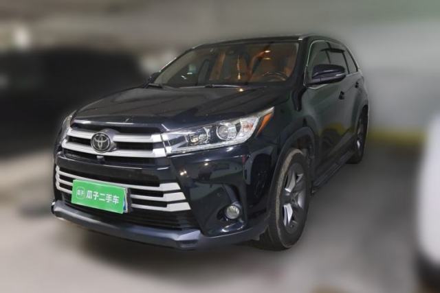 Used Toyota Highlander 2018 2.0T Four-Wheel Drive Luxury Edition 7 Seats China V Emission Standard