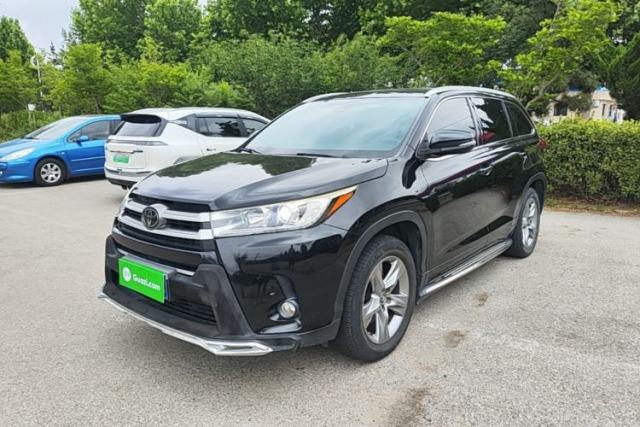 Used Toyota Highlander 2018 2.0T Two-Wheel Drive Luxury Edition 7 Seats China VI Standard