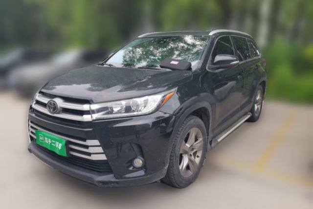Used Toyota Highlander 2018 2.0T Four-Wheel Drive Luxury Version 7 Seats China VI Standard