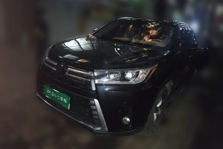 Used Toyota Highlander 2018 2.0T Four-Wheel Drive Prestige Version 7 Seats China V Emission Standard Guazi used car, China used car export, Used car for sale, Used Toyota cars, Cheapest cars for sale
