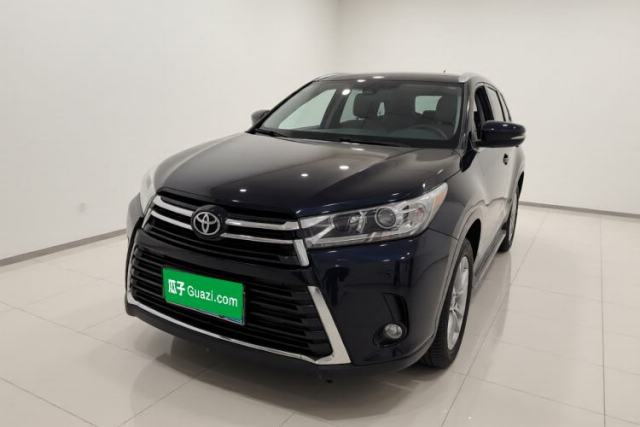 Used Toyota Highlander 2018 2.0T Four-Wheel Drive Prestige Version 7 Seats China V Emission Standard