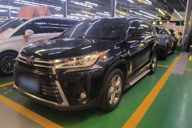 Used Toyota Highlander 2018 2.0T Four-Wheel Drive Prestige Version 7 Seats China V Emission Standard