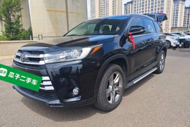 Used Toyota Highlander 2018 2.0T Four-Wheel Drive Luxury Version 7 Seats China VI Standard