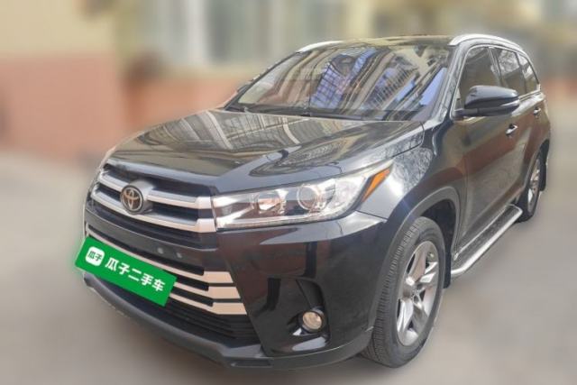 Used Toyota Highlander 2018 2.0T Four-Wheel Drive Luxury Edition 7 Seats China V Emission Standard