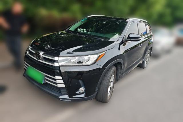 Used Toyota Highlander 2018 2.0T Four-Wheel Drive Luxury Version 7 Seats China VI Standard
