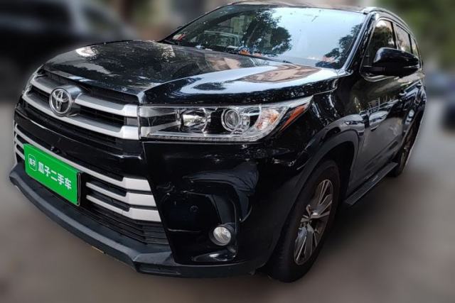Used Toyota Highlander 2018 2.0T Two-Wheel Drive Elite Version 5 Seats China VI Standard