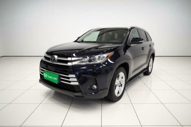 Used Toyota Highlander 2018 2.0T Four-Wheel Drive Luxury Version 7 Seats China VI Standard