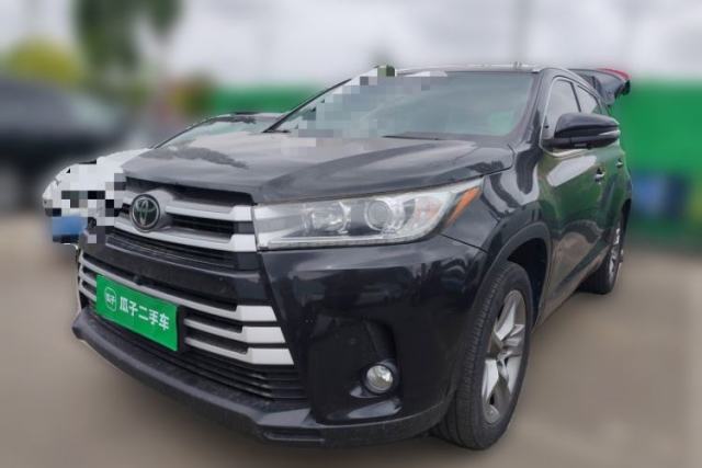 Used Toyota Highlander 2018 2.0T Four-Wheel Drive Luxury Version 7 Seats China VI Standard