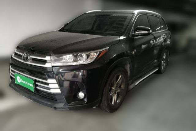 Używany Toyota Highlander 2018 2.0T Four-Wheel Drive Luxury Edition 7 Seats China V Emission Standard