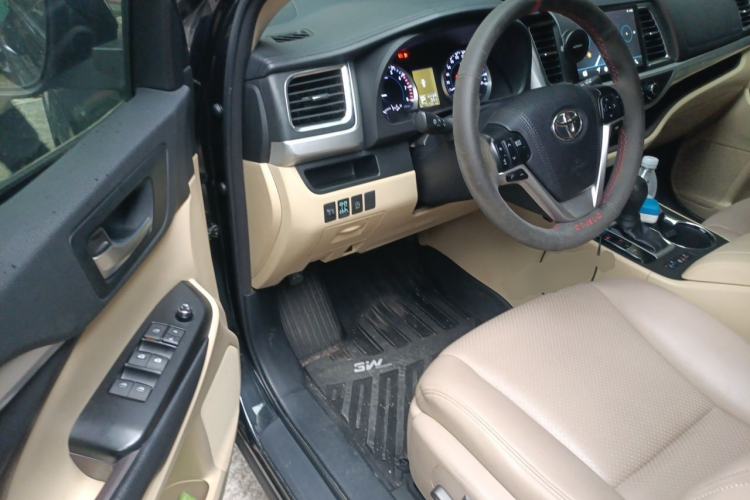 Used Toyota Highlander 2018 2.0T Four-Wheel Drive Elite Edition 7 Seats China VI Standard Driver Seat