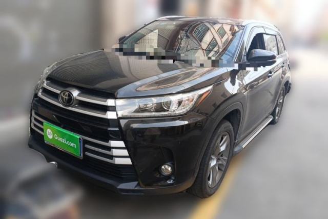 Used Toyota Highlander 2018 2.0T Four-Wheel Drive Luxury Version 7 Seats China VI Standard