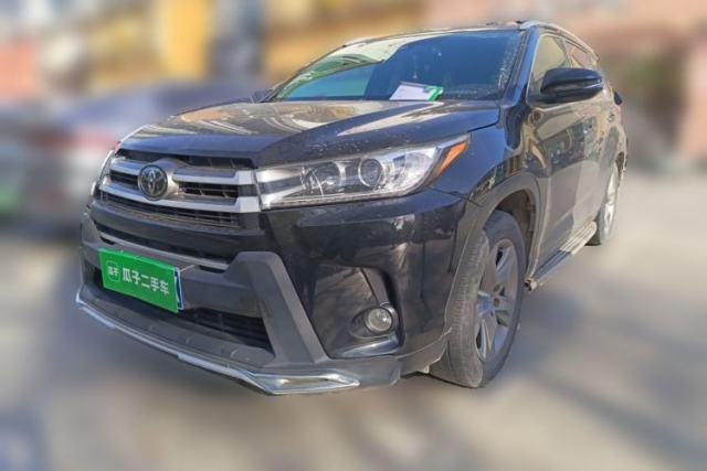 Used Toyota Highlander 2018 2.0T Four-Wheel Drive Luxury Edition 7 Seats China V Emission Standard