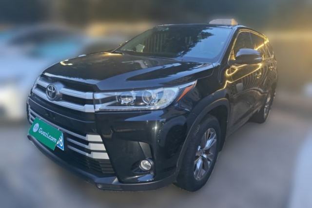Used Toyota Highlander 2018 2.0T Two-Wheel Drive Elite Version 5 Seats China VI Standard