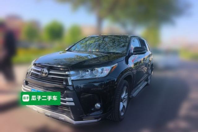 Used Toyota Highlander 2018 2.0T Four-Wheel Drive Prestige Version 7 Seats China VI Standard