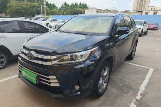 Used Toyota Highlander 2018 2.0T Four-Wheel Drive Luxury Version 7 Seats China VI Standard