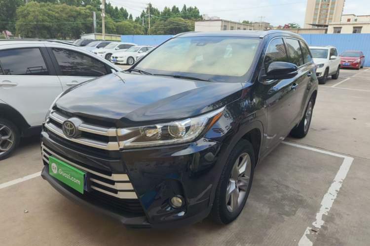 Used Toyota Highlander 2018 2.0T Four-Wheel Drive Luxury Version 7 Seats China VI Standard Guazi used car, China used car export, Used car for sale, Used Toyota cars, Cheapest cars for sale