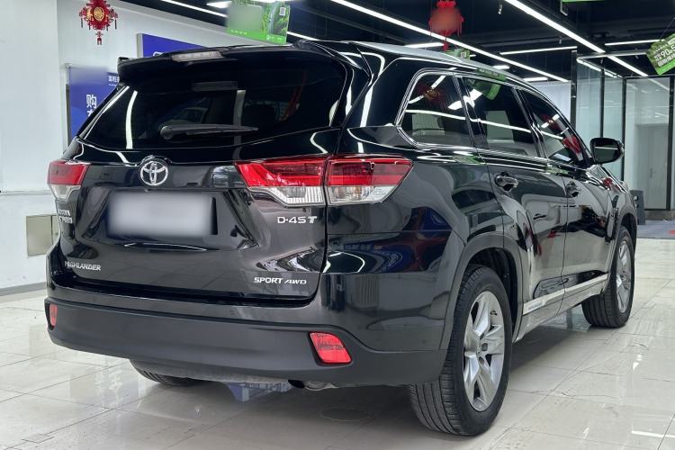 Used Toyota Highlander 2018 2.0T Four-Wheel Drive Luxury Edition 7 Seats China V Emission Standard Exterior 1