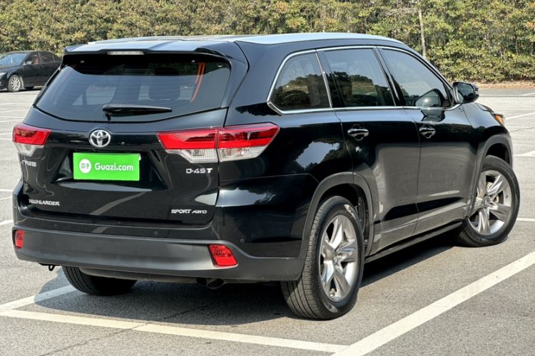 Used Toyota Highlander 2018 2.0T Four-Wheel Drive Prestige Version 7 Seats China VI Standard Exterior 1