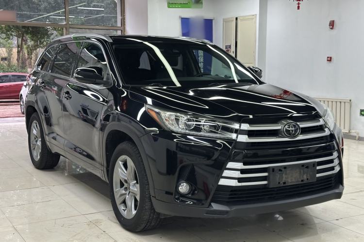 Used Toyota Highlander 2018 2.0T Four-Wheel Drive Luxury Edition 7 Seats China V Emission Standard Exterior 1