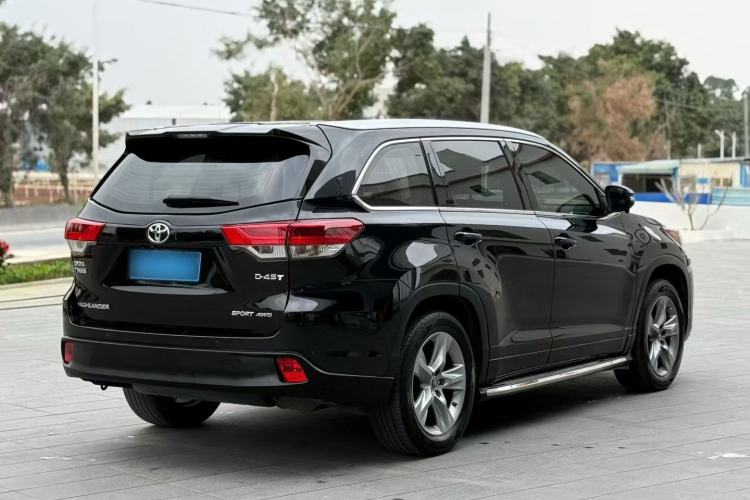 Used Toyota Highlander 2018 2.0T Four-Wheel Drive Luxury Edition 7 Seats China V Emission Standard Exterior 1