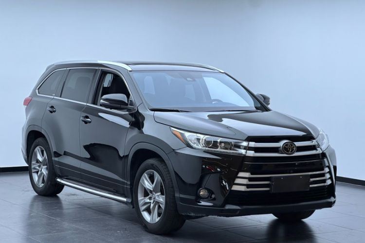 Used Toyota Highlander 2018 2.0T Four-Wheel Drive Luxury Edition 7 Seats China V Emission Standard Exterior 2