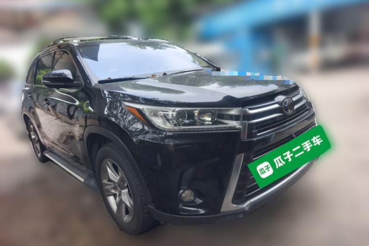 Used Toyota Highlander 2018 2.0T Four-Wheel Drive Prestige Version 7 Seats China V Emission Standard Exterior 2