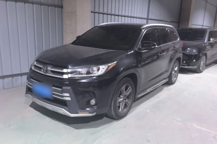 Used Toyota Highlander 2018 2.0T Four-Wheel Drive Luxury Edition 7 Seats China V Emission Standard Exterior 2