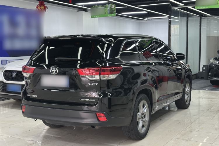 Used Toyota Highlander 2018 2.0T Four-Wheel Drive Supreme Edition 7-Seater China VI Exterior 3