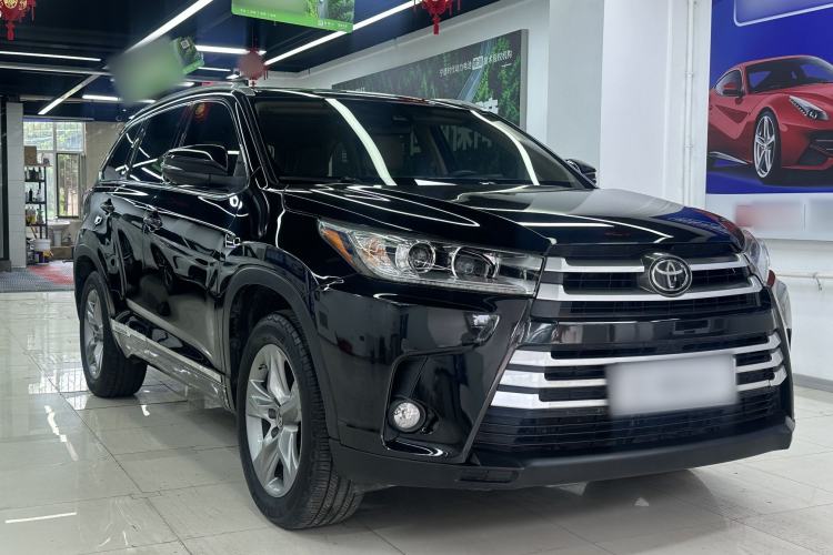 Used Toyota Highlander 2018 2.0T Four-Wheel Drive Luxury Edition 7 Seats China V Emission Standard Exterior 3