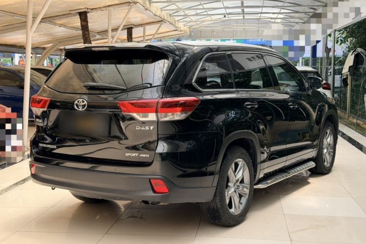 Used Toyota Highlander 2018 2.0T Four-Wheel Drive Luxury Edition 7 Seats China V Emission Standard Exterior 3