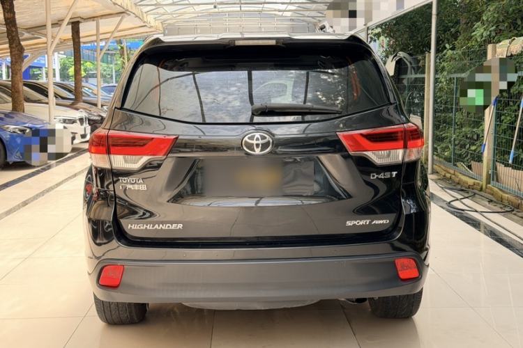 Used Toyota Highlander 2018 2.0T Four-Wheel Drive Luxury Edition 7 Seats China V Emission Standard Exterior 4