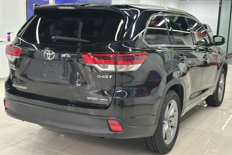 Used Toyota Highlander 2018 2.0T Four-Wheel Drive Luxury Edition 7 Seats China V Emission Standard Exterior 4