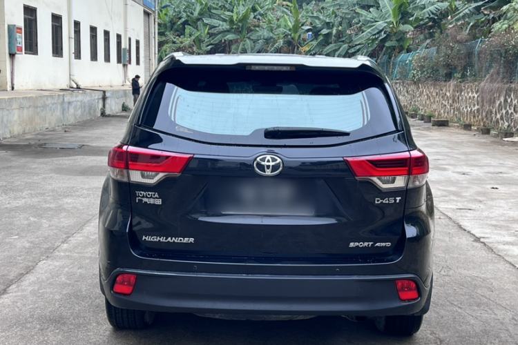 Used Toyota Highlander 2018 2.0T Four-Wheel Drive Luxury Edition 7 Seats China V Emission Standard Exterior 4