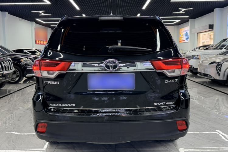 Used Toyota Highlander 2018 2.0T Four-Wheel Drive Prestige Version 7 Seats China VI Standard Exterior 4
