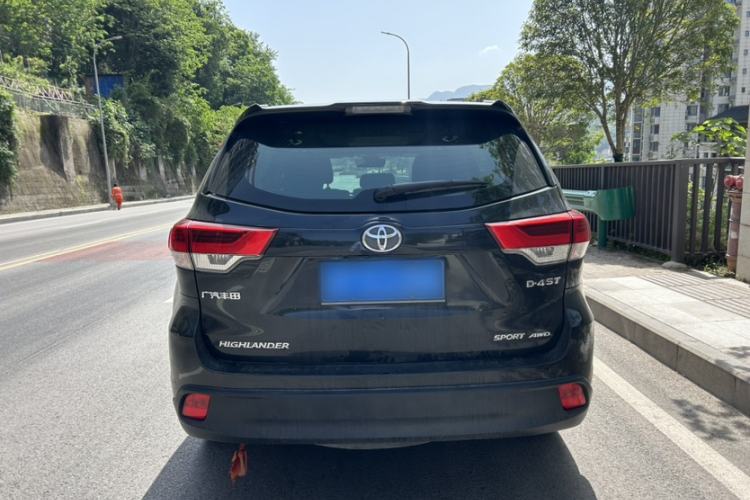 Used Toyota Highlander 2018 2.0T Four-Wheel Drive Luxury Version 7 Seats China VI Standard Exterior 4