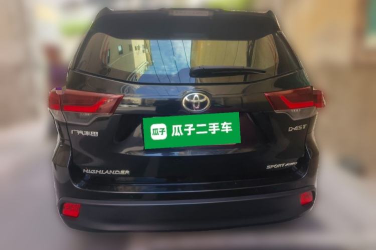 Used Toyota Highlander 2018 2.0T Four-Wheel Drive Knight Edition 7 Seats China VI Standard Exterior 4