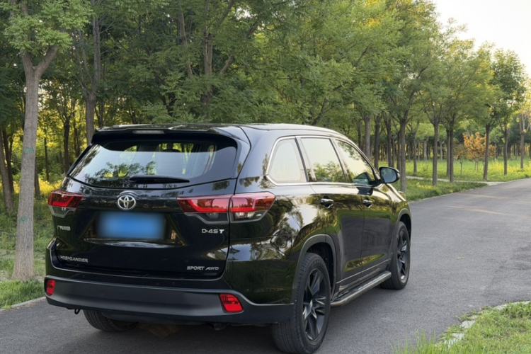 Used Toyota Highlander 2018 2.0T Four-Wheel Drive Knight Edition 7 Seats China VI Standard Exterior 5