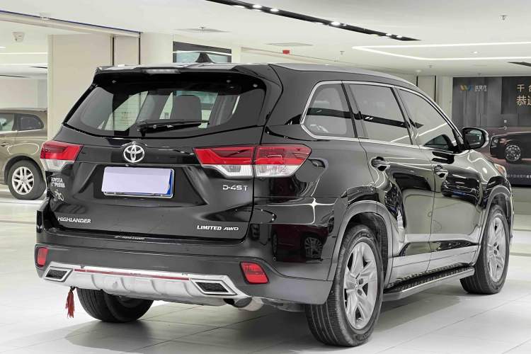 Used Toyota Highlander 2018 2.0T Four-Wheel Drive Ultimate Edition 7-Seater Emission Standard China V Exterior 6