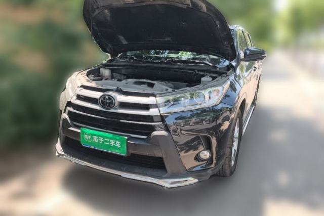 Used Toyota Highlander 2018 2.0T Four-Wheel Drive Luxury Version 7 Seats China VI Standard