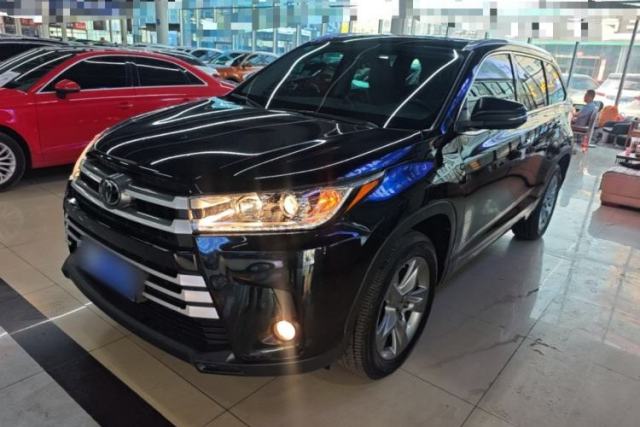 Used Toyota Highlander 2018 2.0T Four-Wheel Drive Luxury Version 7 Seats China VI Standard